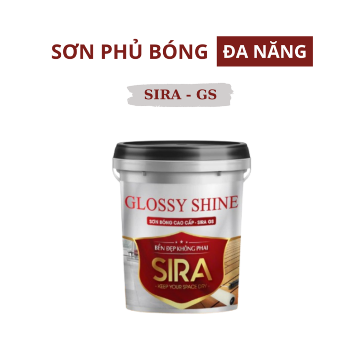 Sơn chống thấm phủ bóng gỗ -GS